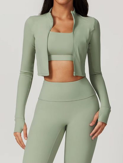 Mona - High-Waisted Flared Active Set