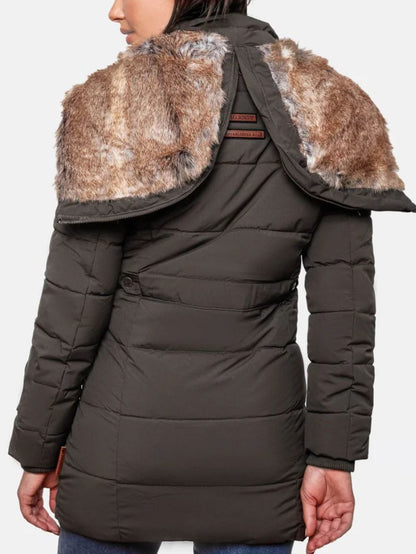 Aurora Fur-Lined Winter Parka – Ultimate Warmth with a Luxe Touch