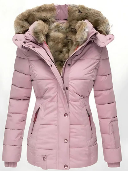 Aurora Fur-Lined Winter Parka – Ultimate Warmth with a Luxe Touch