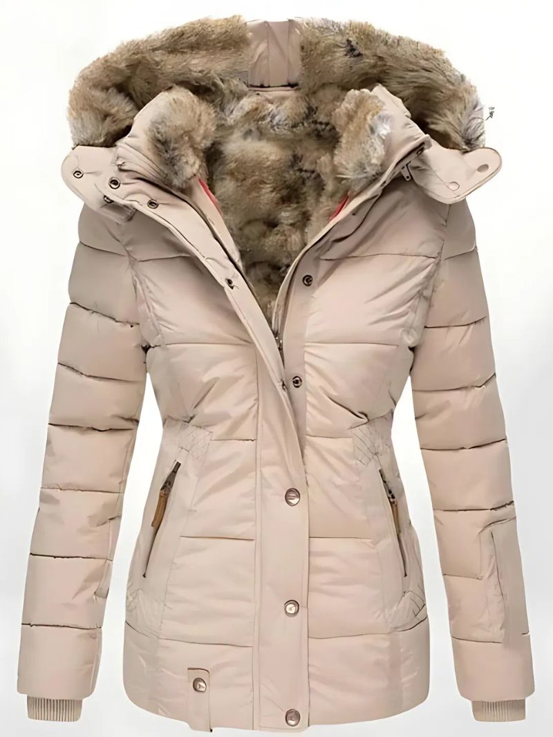 Aurora Fur-Lined Winter Parka – Ultimate Warmth with a Luxe Touch