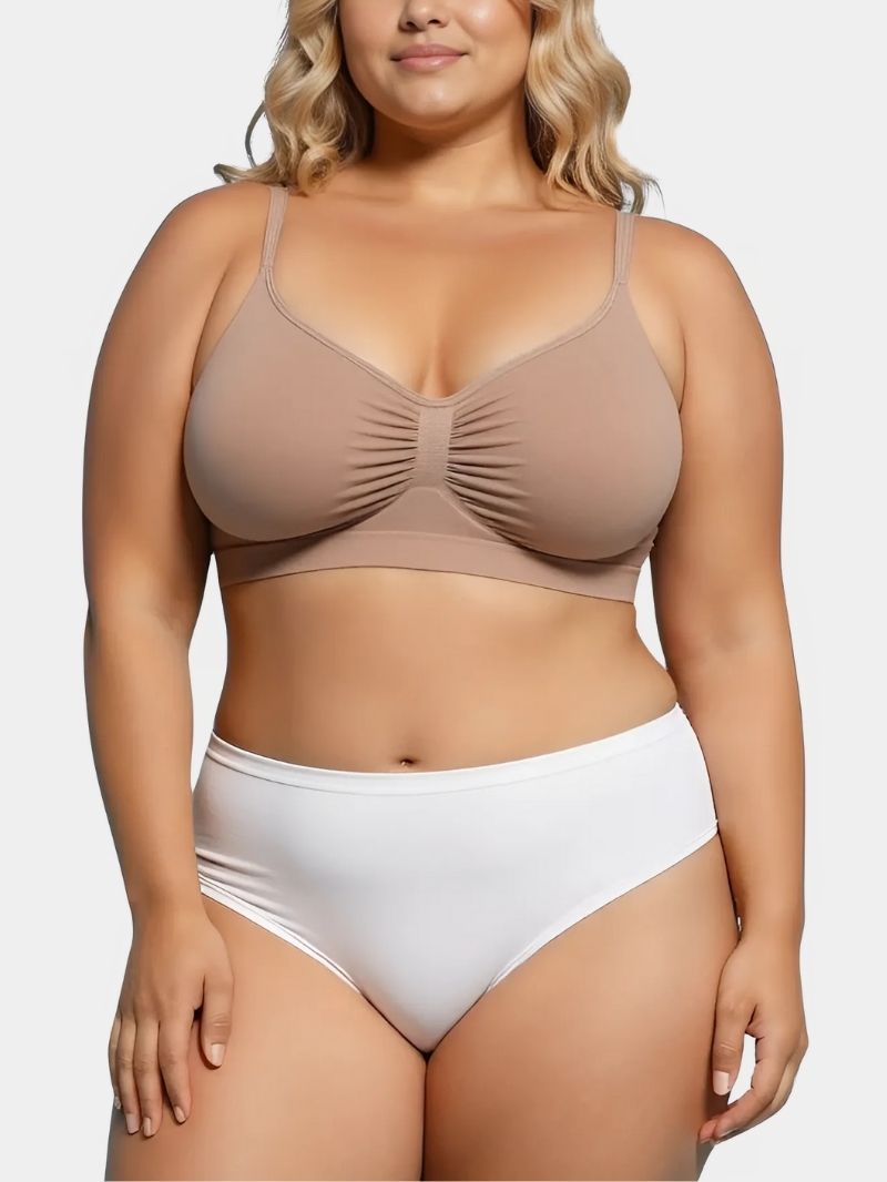 Serenity Seamless Wireless Bra – All-Day Comfort and Confidence