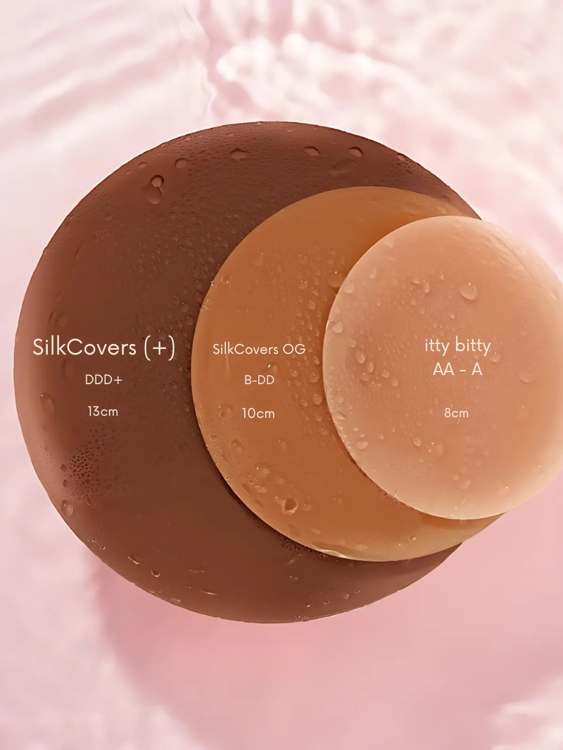 SilkCovers - The Original Grippy, Not Sticky Nipple Covers