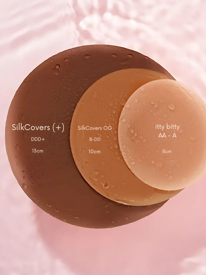 SilkCovers - The Original Grippy, Not Sticky Nipple Covers